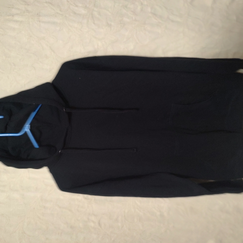 Independent Trading Company Size Lg The Lazy Axe Men's Black Hoodie Sweater
